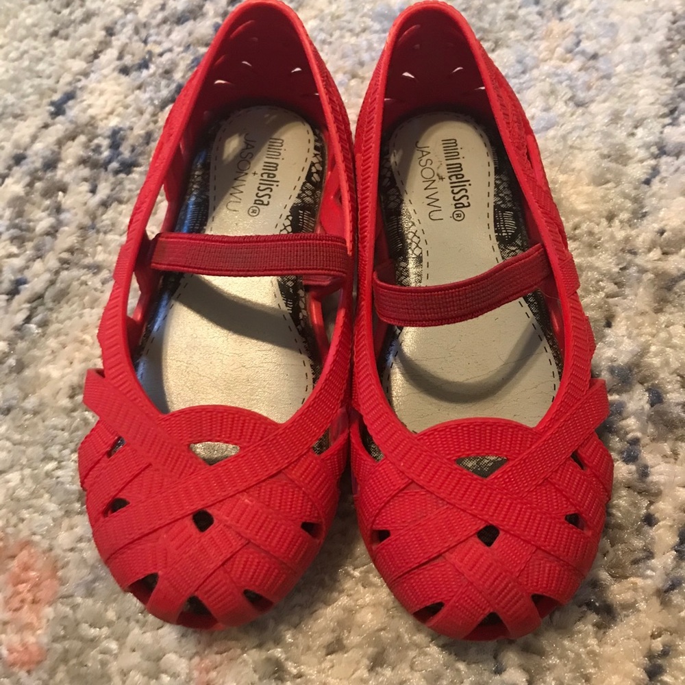 Red Mini Melissa’s Toddler Girl Size 8